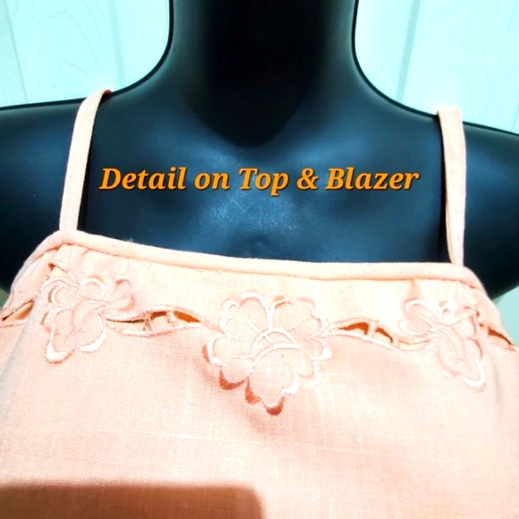 Vintage 80s Sasson 3PC Business Suit, Size 14/15 - Picture 3 of 16